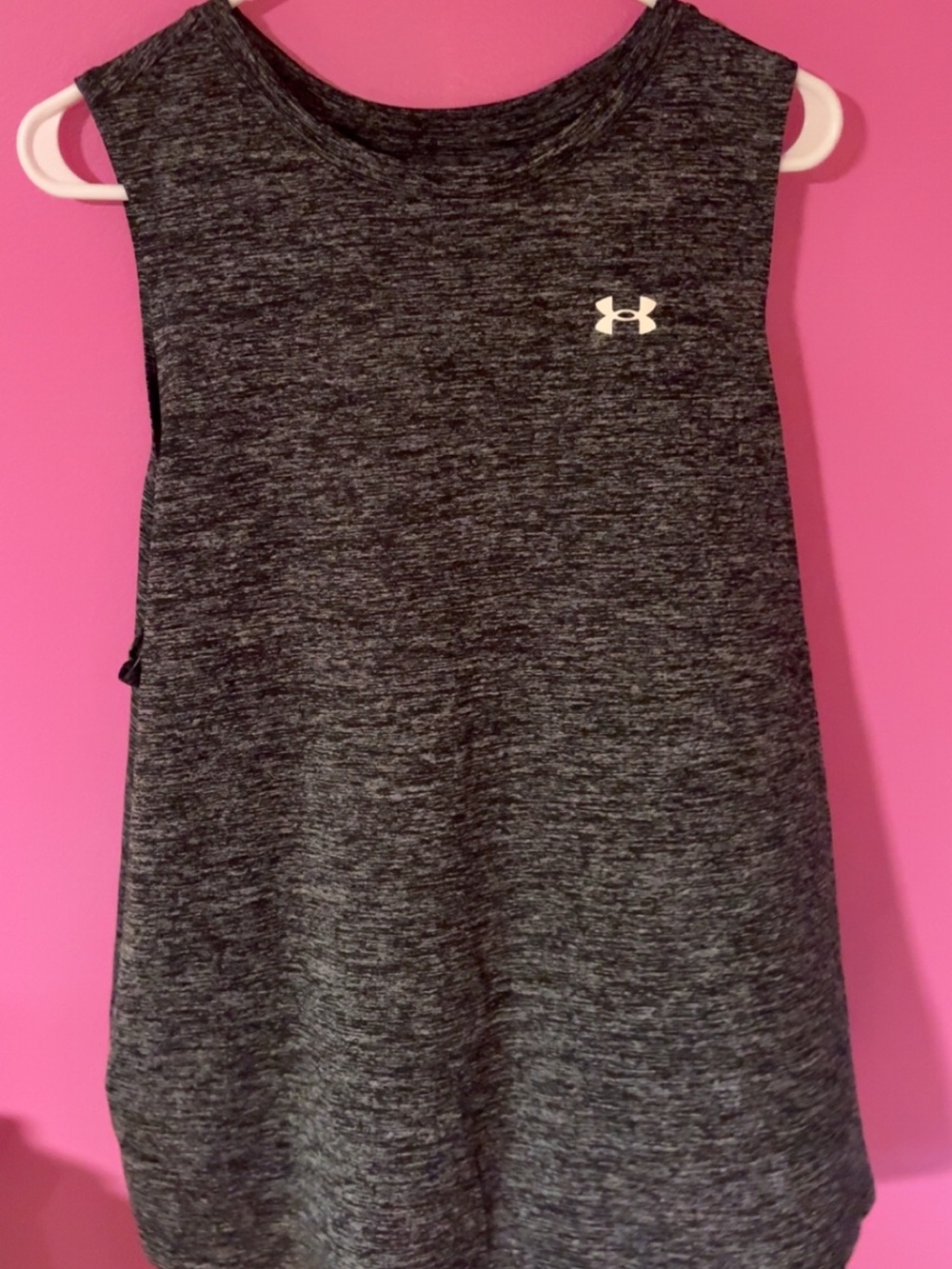 Under Armour Black/Gray Heather Women's Sleeveless Performance Tank